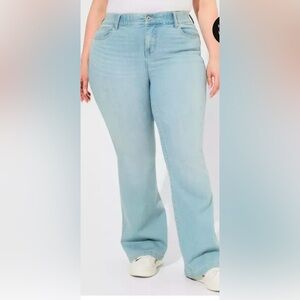 Torrid Bombshell Flare High Rise Jeans Sz. 16R #63